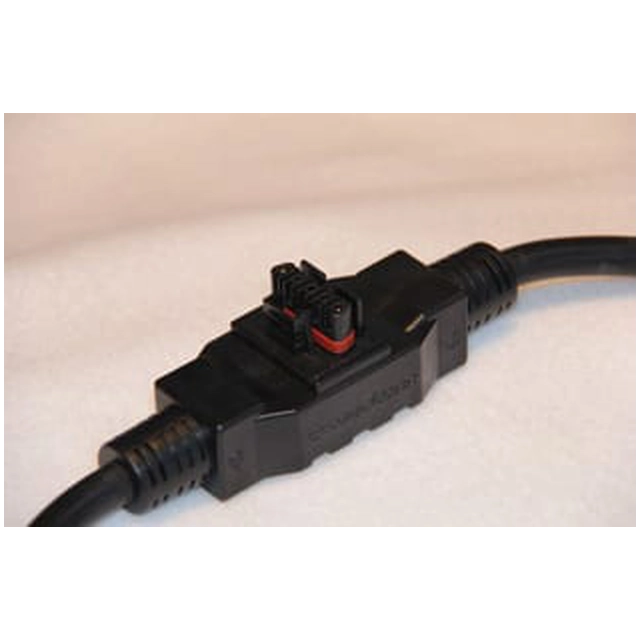 'T'-kabel die de Apsystem-micro-omvormer verbindt met de AC-bus 3-fazowy