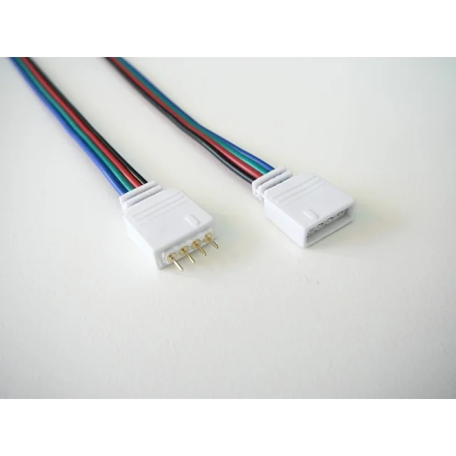 T-LED 4pin RGB csatlakozókészlet kábellel Változat: 4pin RGB csatlakozókészlet kábellel
