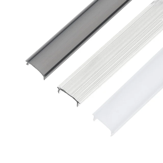 T-LED Diffusor ALU profiel D2 mini snap-on Variantkeuze: Snap-on opaal 2m