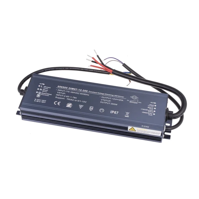 T-LED Dimmable voltage source DIM67 12V 300W Variant: Dimmable voltage source DIM67 12V 300W