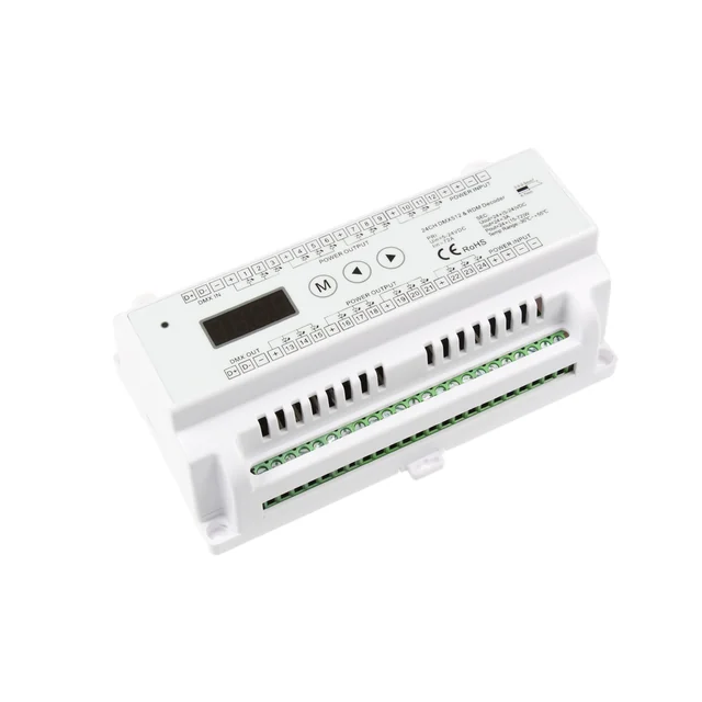 T-LED DMX dimLED Decoder 24CH DIN Variante: DMX dimLED Decoder 24CH DIN