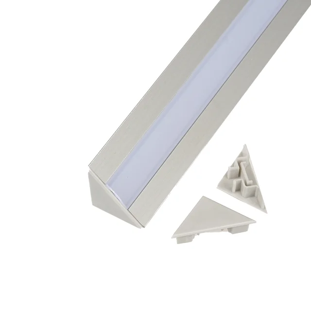 T-LED Extrémité du profilé R1-P plastique Variante : Extrémité du profilé R1-P plastique