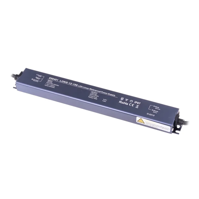 T-LED Fuente LED 12V 100W LONG-12-100 Variante: Fuente LED 12V 100W LONG-12-100