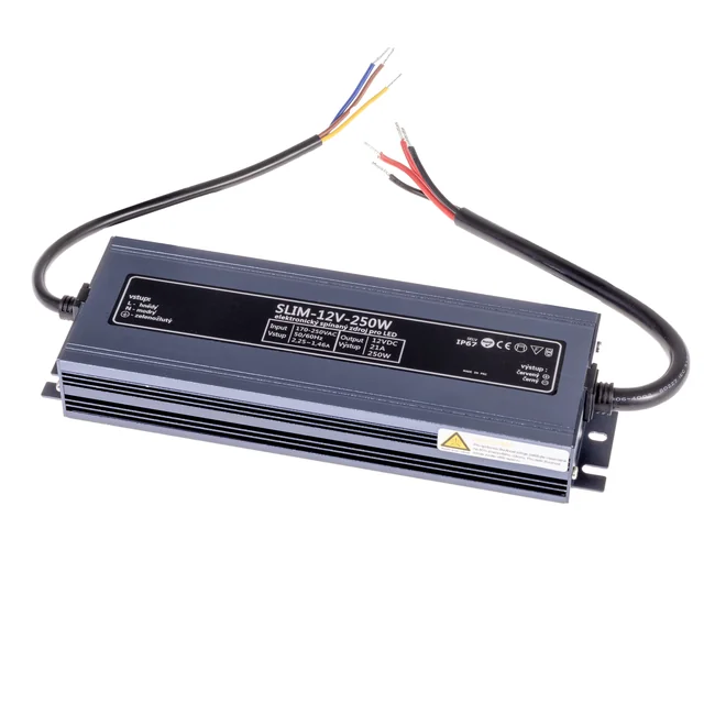 T-LED Fuente LED 12V 250W SLIM-12V-250W Variante: Fuente LED 12V 250W SLIM-12V-250W