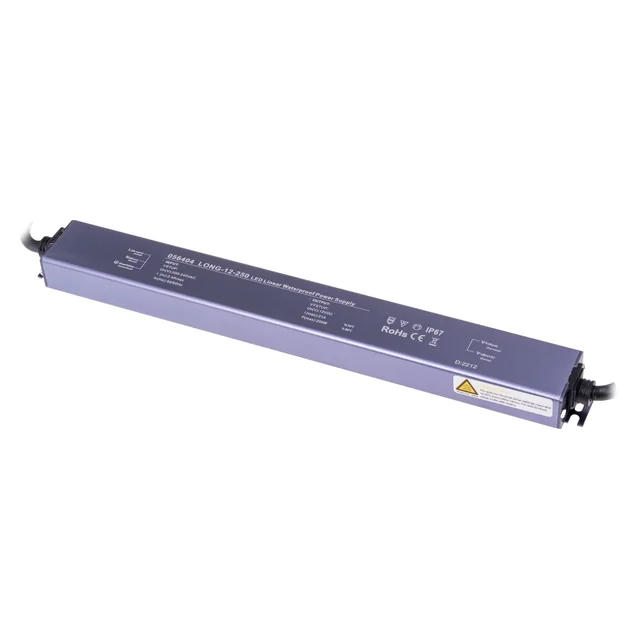 T-LED LED-lähde 12V 250W LONG-12-250 Variantti: LED-lähde 12V 250W LONG-12-250