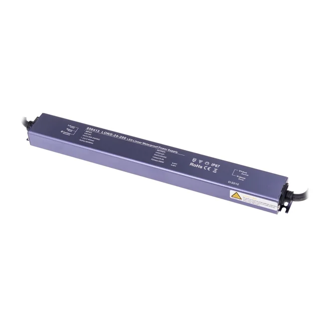 T-LED LED šaltinis 24V 200W LONG-24-200 Variantas: LED šaltinis 24V 200W LONG-24-200