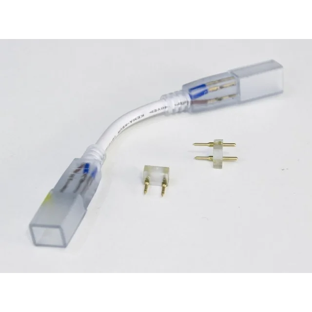 T-LED Spojka LED pásku na 230V s kabelem Varianta: Spojka LED pásku na 230V s kabelem