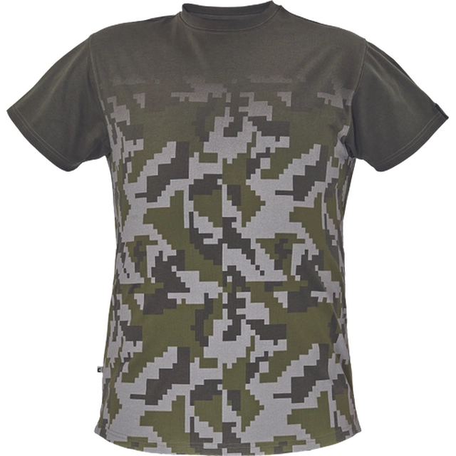 T-shirt NEURUM oliva scuro S