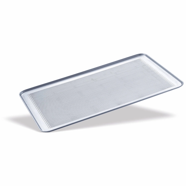 Tablă de aluminiu, perforată pentru cuptoare cu convecție, 340x240 mm