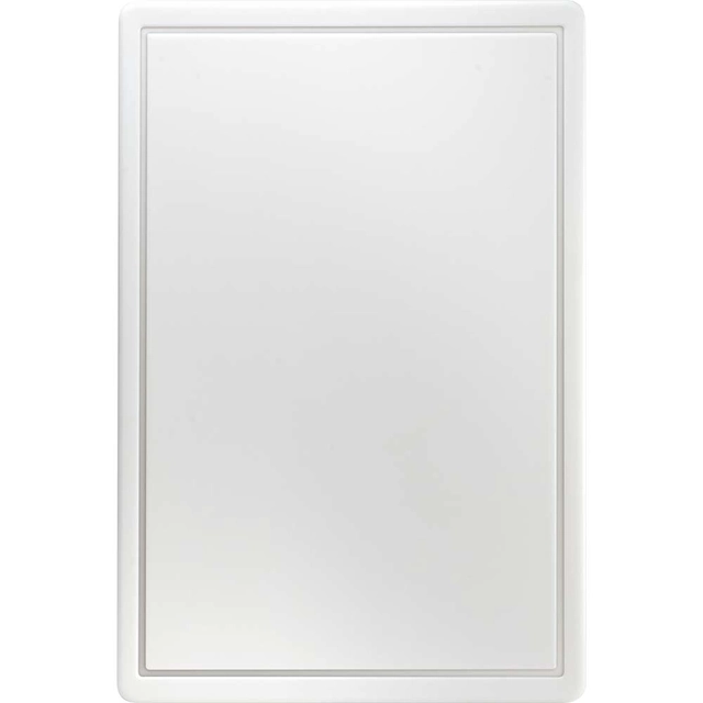 Tabla de cortar 600x400x18 mm blanca