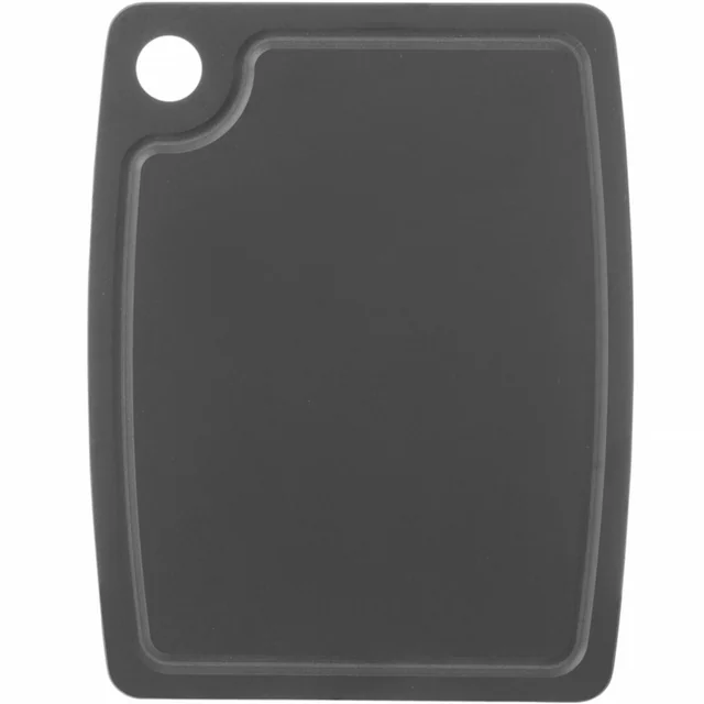 Tabla de cortar de fibra de madera 440 x 325 mm - negro