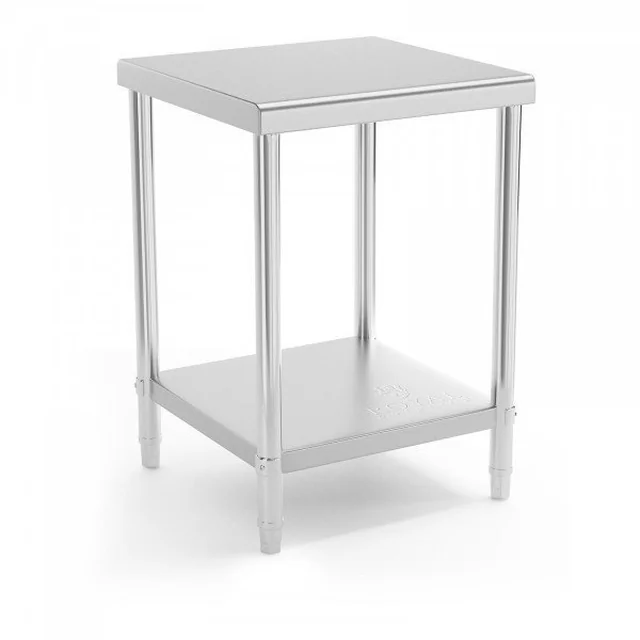 Table de travail - 60 x 60 cm - 150 kg - ROYAL inox 10011351 RCAT-60/60-NW