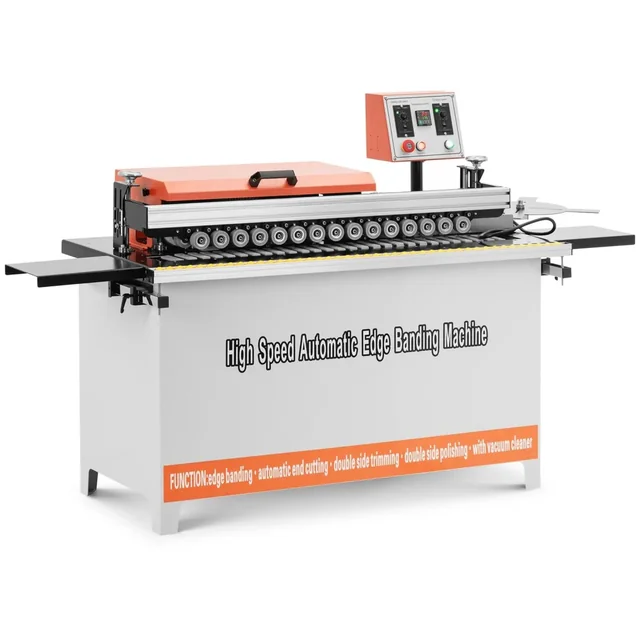 Table edge banding machine for furniture edges of veneer wood 0-10 m/min 120-180 C 2020 W