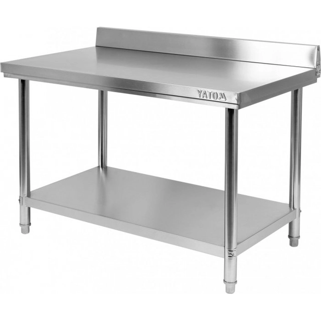 TABLE MURALE AVEC ÉTAGÈRE, PLIABLE 1000×600×H850+100 mm YATO YG-09021 YG-09021