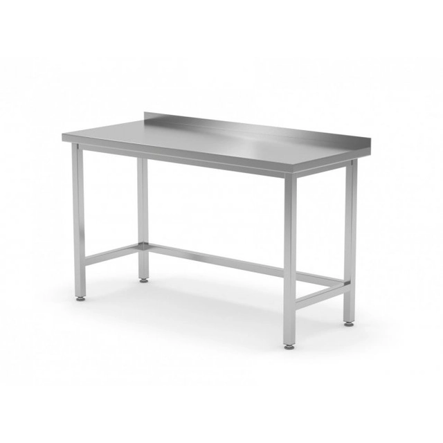 Table murale renforcée sans étagère 1200 x 600 x 850 mm POLGAST 102126 102126