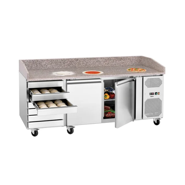 Table réfrigérante professionnelle pour pizza 2015x795x975 Bartscher 200297