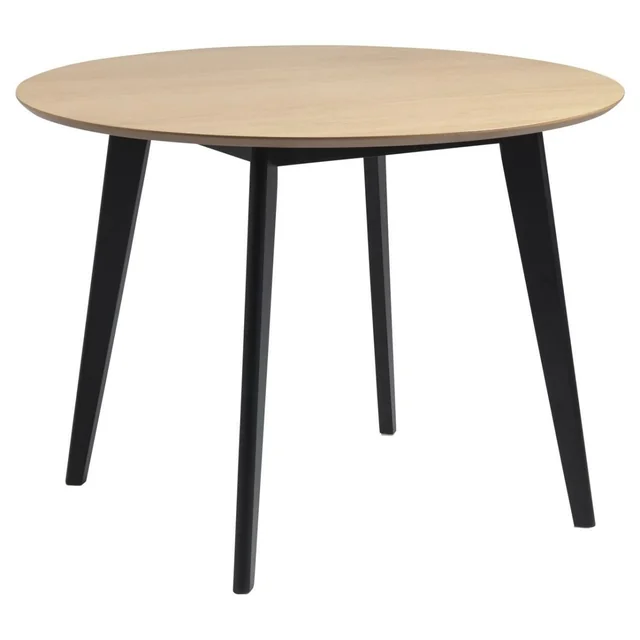 Table Roxby naturel / noir