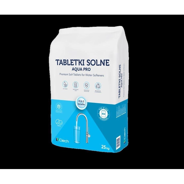 Tablet salt HCE452 25KG for water softener regeneration