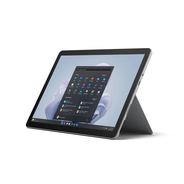 Tablette Microsoft Surface Go 4 10,5&quot; Intel N200 8 Go de RAM 256 Go Platinum