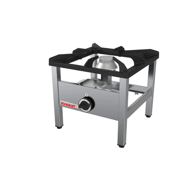 Tabouret à Gaz Professionnel Gastronomie 6,5kW Kromet 000.Tg-1s