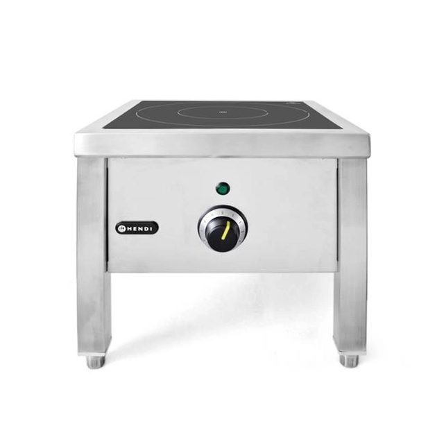 Tabouret à induction puissant HENDI 400V/5000W 400x400x(H)380mm