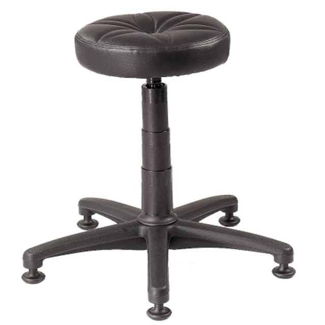 Tabouret de travail rotatif pour travailler sur une base stable sans roulettes