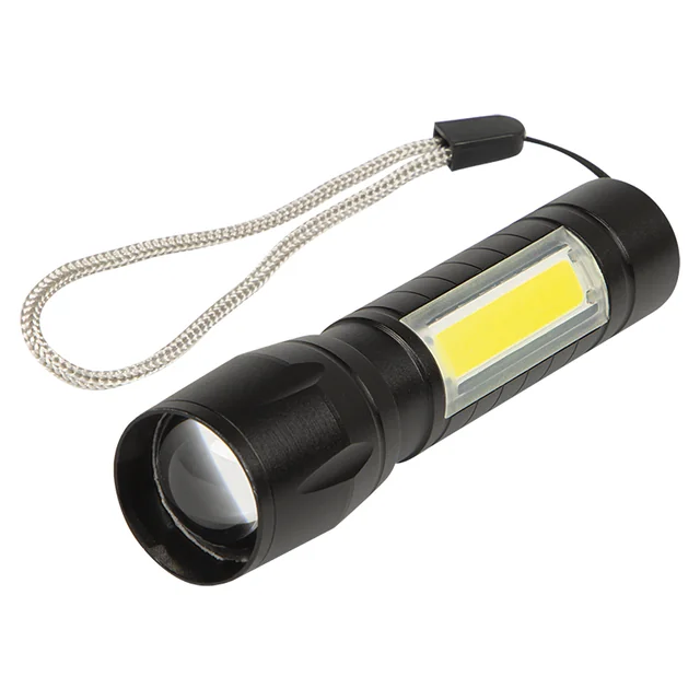 Tactische LED-zaklamp + koffer