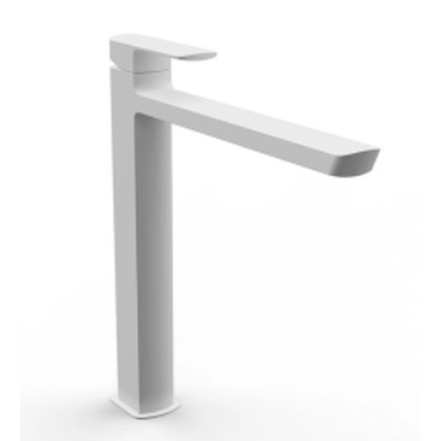 Tall washbasin tap Palazzani MIS White Mat 56301843