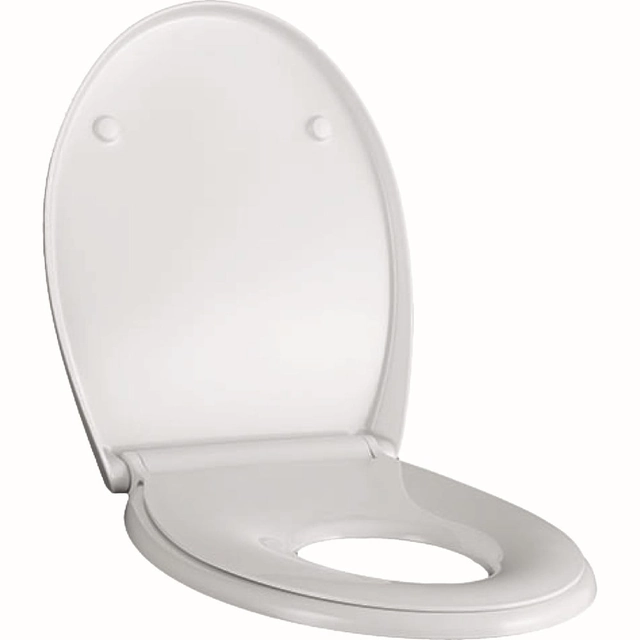 Tapa de WC Geberit, Selnova, de descenso lento y desmontaje rápido, con asiento infantil plegable