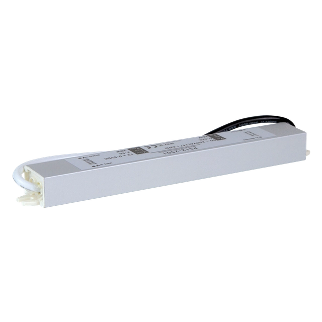 Tápegység LED világításhoz, zárt IP65 30W 12V 5 év garancia