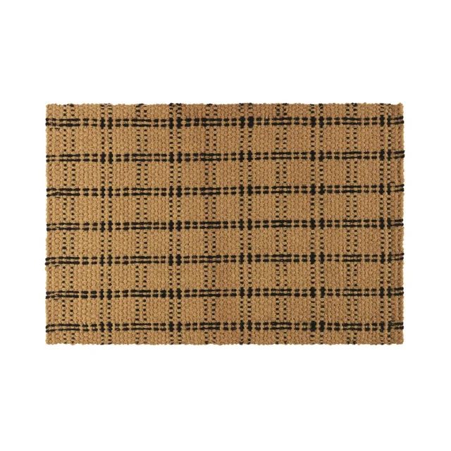 Tapis Alexandra House Living en noix de coco marron 150 x 210 x 2 cm