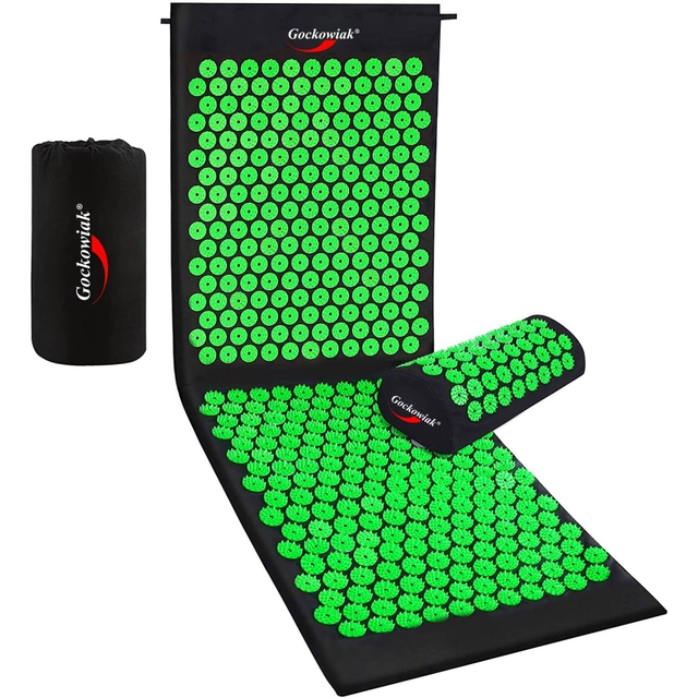 Tapis d'acupression LONG vert