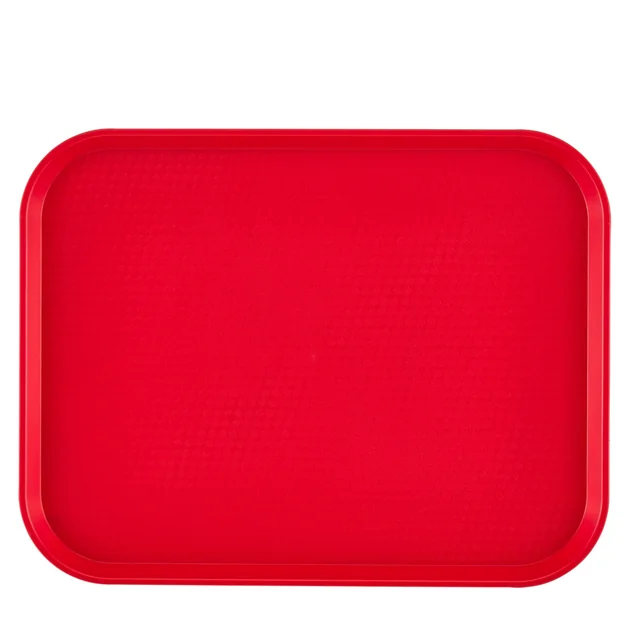 Tavă din polipropilenă Fast Food roșu 355x457 mm, Cambro