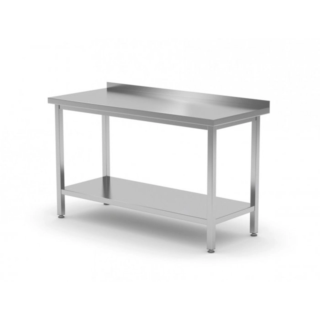 Tavolo da parete con ripiano 1400 x 700 x 850 mm POLGAST 103147 103147