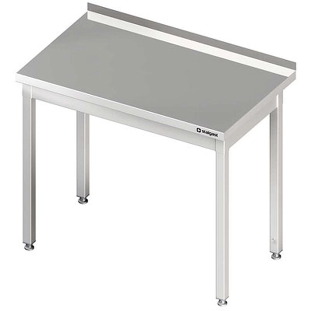 Tavolo da parete in acciaio inox 1100x600 Stalgast