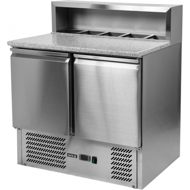 TAVOLO RAFFREDDANTE 240L 2 PORTA CON SUPERIORE YATO YG-05275 YG-05275