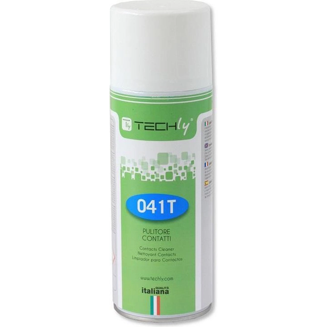 Techly Folyadék elektronika és elektromosság tisztítására 400 ml (023479)