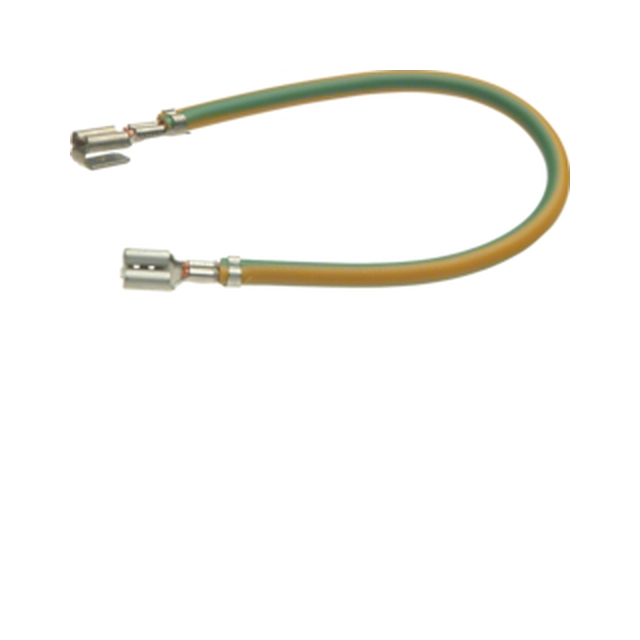 tehalit.BR/BKIS Uzemňovací kabel, zelený a žlutý, 600 mm dlouhý