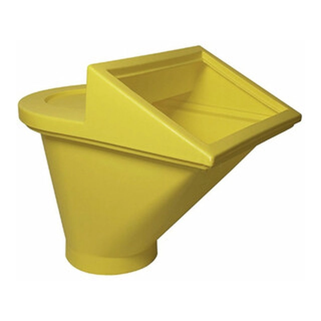 Tekcnoplast yellow debris chute interlevel opening