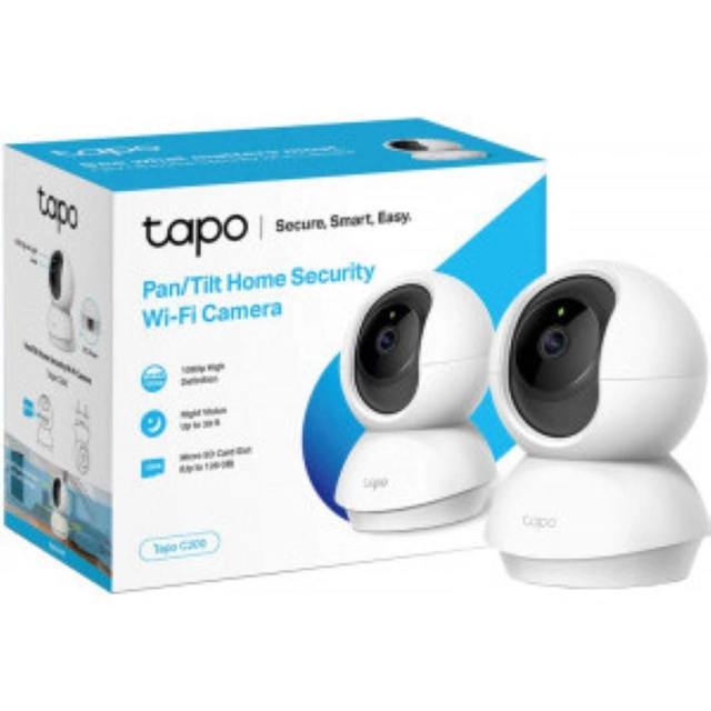 Telecamera di sorveglianza WIFI Tp-link, wireless Tapo C200 2MP audio bidirezionale