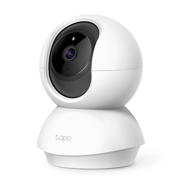 Tp-link Telecamera Wi-Fi di sicurezza domestica con rotazione/inclinazione  Tapo C210 3 MP 4mm/F/2.4 Modalità privacy, allarme sonoro e luminoso,  rilevamento di movimento e notifiche, visione notturna H.264 Micro SD, max.  256 GB 