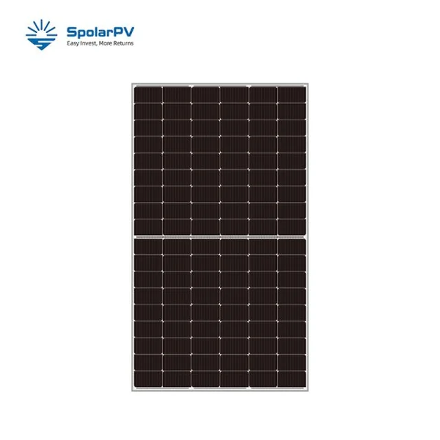 TELJES idejű napelem SpolarPV 415W SPHM6-54L fekete kerettel