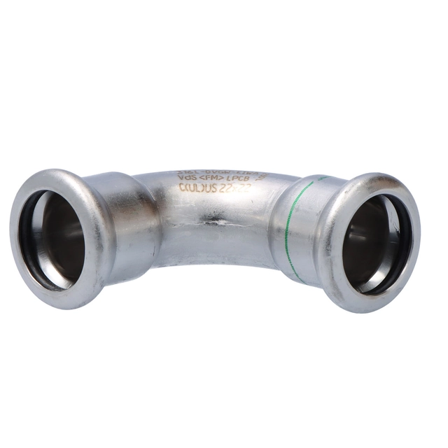 Térd 90 KAN-therm Inox fok -22mm