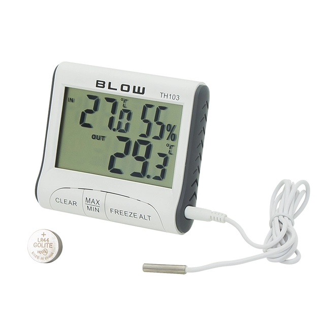 Termo-higrômetro BLOW TH103 estação meteorológica