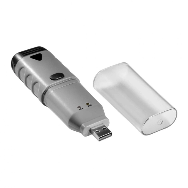 Termohygrometr, záznamník teploty a vlhkosti, rozsah 0 - 100% -35 - 80C USB