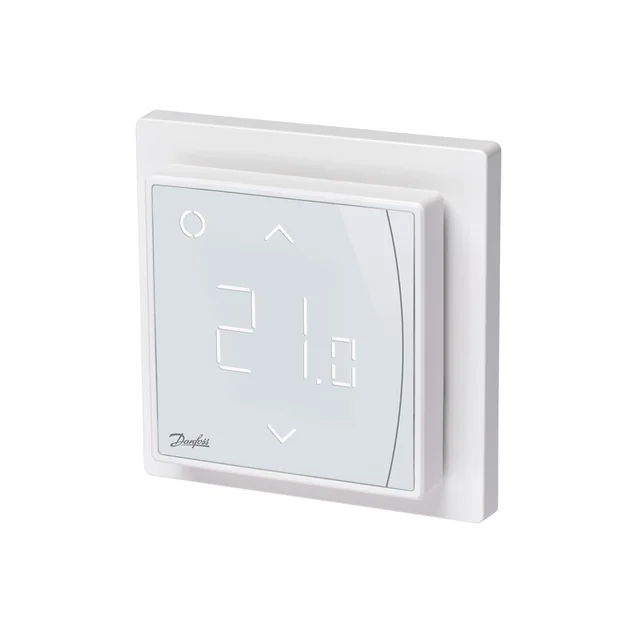 Termostato para suelo con calefacción eléctrica Danfoss ECTemp, Smart, programable, blanco polar