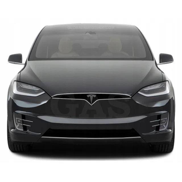 Tesla Model X – Chrome Strips Chrome Grill Dummy Bumper Tuning