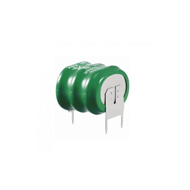 Testa della batteria Ni-MH V3/150H-SLF ovale con 3 pin ++/- 27x15xh18,5mm 3,6 volt 140mA