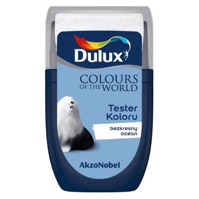 Tester koloru Dulux Kolory Świata bezkresny ocean 0,03 l