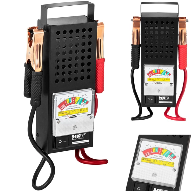 Testeur de compteur de batterie de système de charge analogique 6 V 12 V